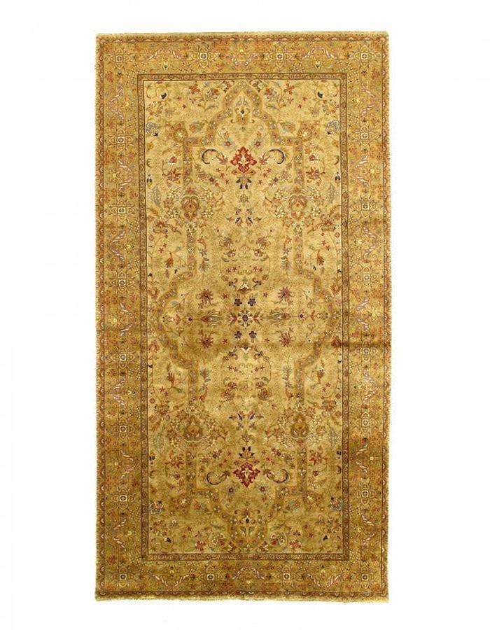 Canvello Fine Hand Knotted Gallery size Tabriz design 5'11'' X 11'8'' - Canvello