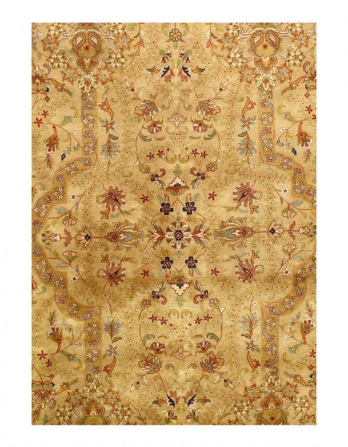 Canvello Fine Hand Knotted Gallery size Tabriz design 5'11'' X 11'8'' - Canvello