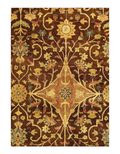 Canvello Fine Hand Knotted Gallery size Tabriz design 6' X 12' - Canvello