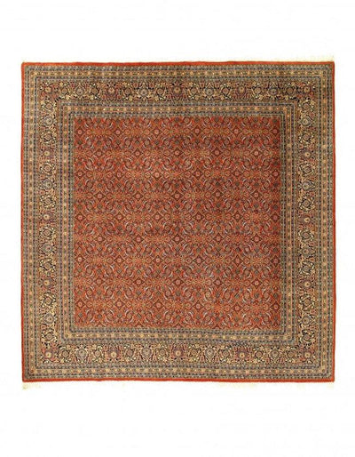 Canvello Fine Hand Knotted Herati Rare Square Rug - 10' X 10' - Canvello