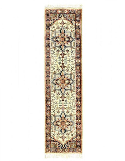 Canvello Fine Hand Knotted Heriz design runner 2'8'' X 10'1'' - Canvello