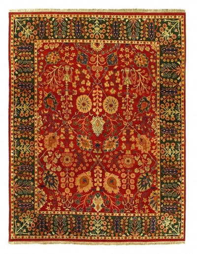 Fine Hand Knotted Indian Agra rug 8'1'' X 10'2''
