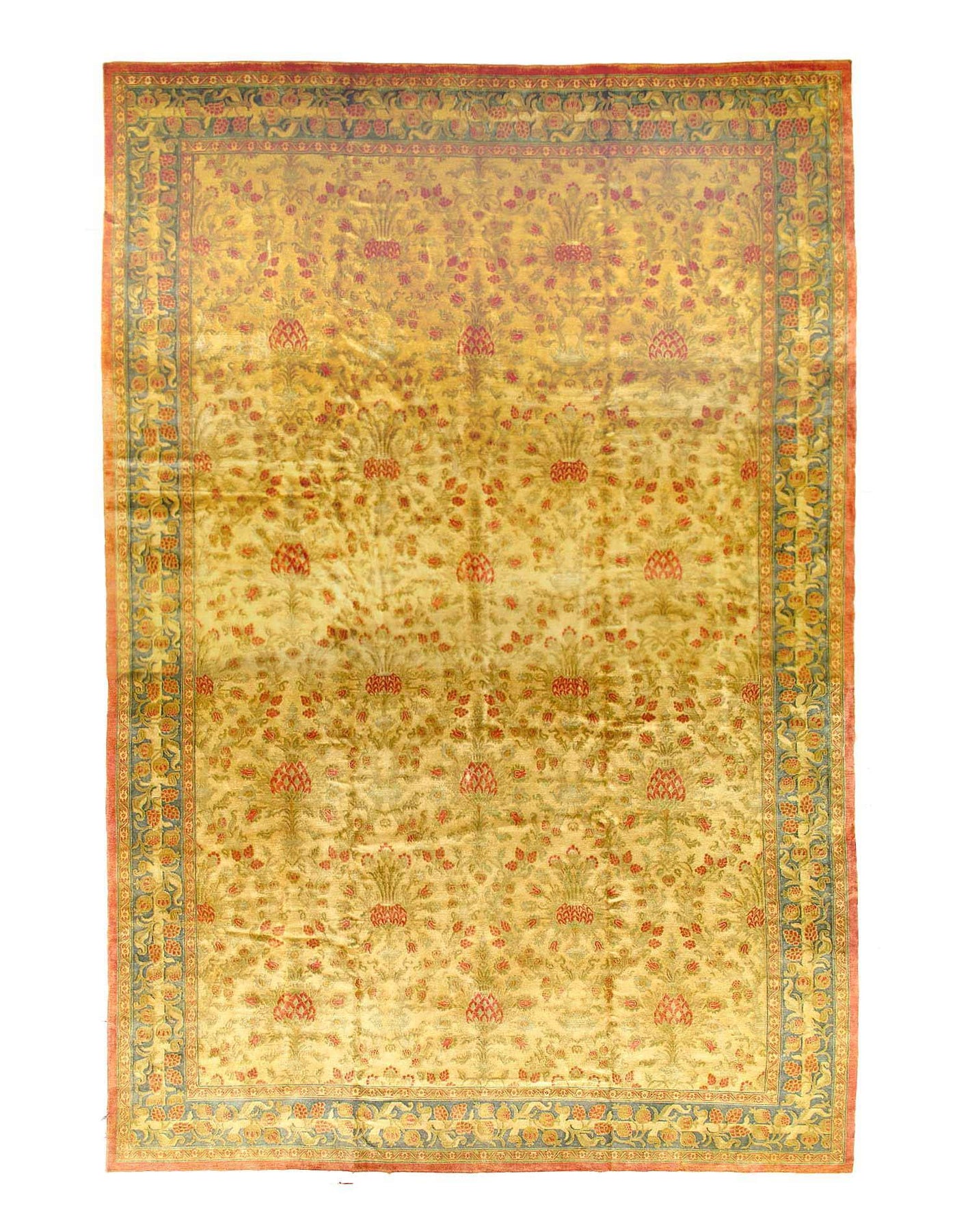 Canvello Fine Hand Knotted Indian savonnerie - 12' x 18' - Canvello