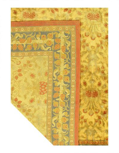 Canvello Fine Hand Knotted Indian savonnerie - 12' x 18' - Canvello
