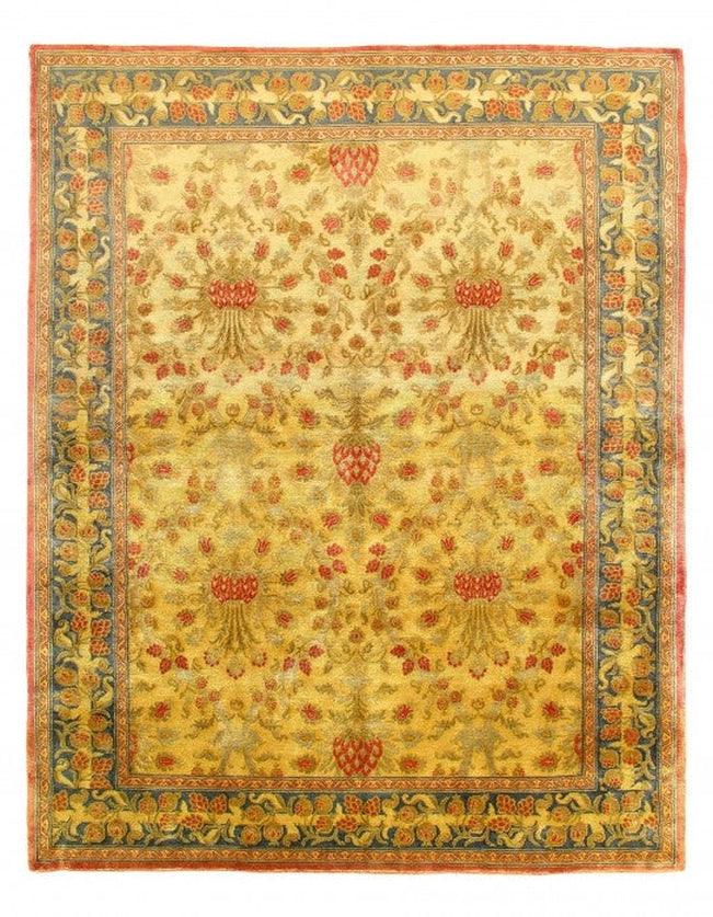 Canvello Fine Hand Knotted Indian savonnerie 8' X 10' - Canvello