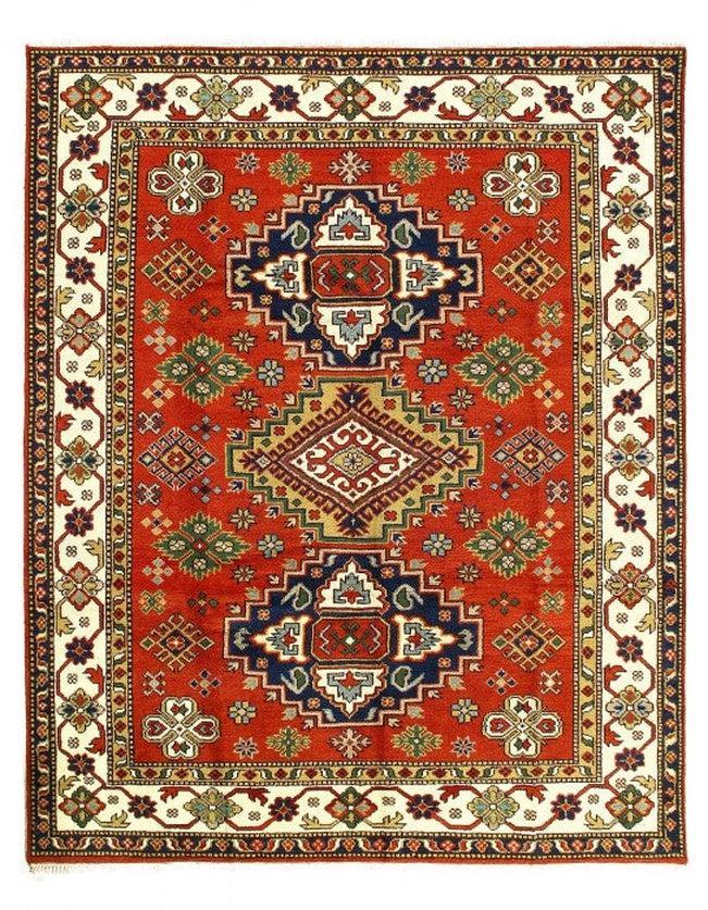 Canvello Fine Hand Knotted Kazak design 8' X 10' - Canvello