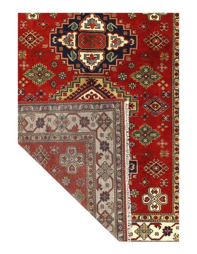 Canvello Fine Hand Knotted Kazak design 8'1'' X 9'11'' - Canvello