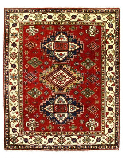 Canvello Fine Hand Knotted Kazak design 8'1'' X 9'11'' - Canvello