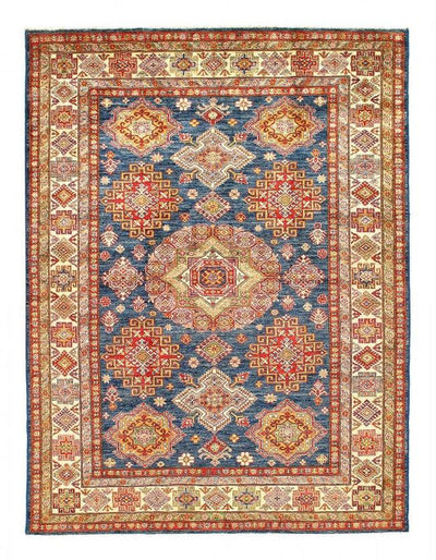 Canvello Fine Hand Knotted Kazak Rug - 5'9'' X 7'9'' - Canvello