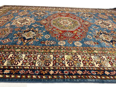 Canvello Fine Hand Knotted Kazak Rug - 5'9'' X 8' - Canvello