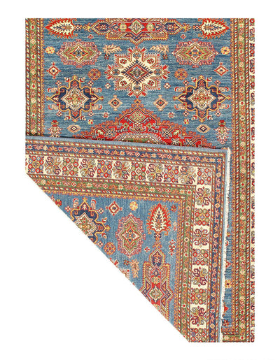 Canvello Fine Hand Knotted Kazak Rug - 5'9'' X 8' - Canvello