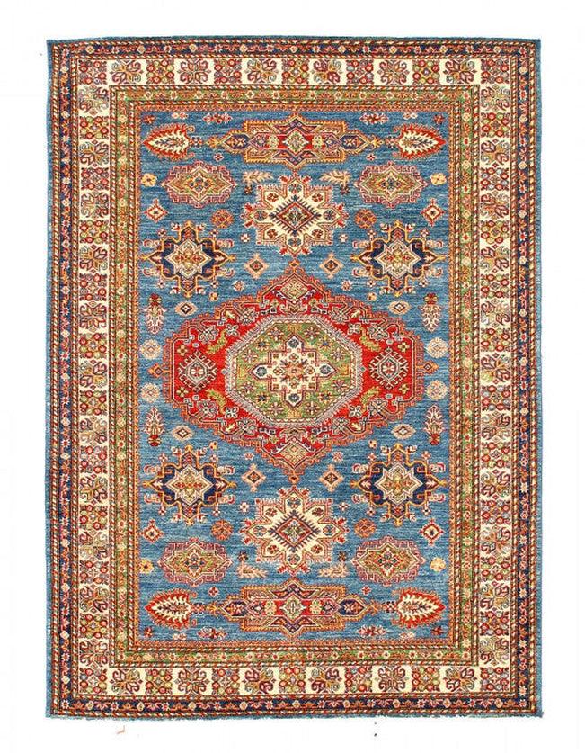 Canvello Fine Hand Knotted Kazak Rug - 5'9'' X 8' - Canvello