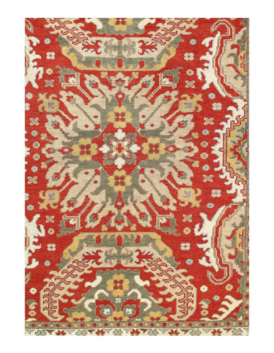 Canvello Fine Hand Knotted Kazak Rug - 7'9'' X 10'1'' - Canvello