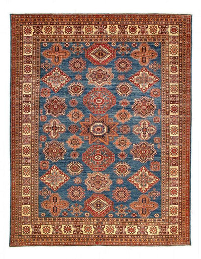 Canvello Fine Hand Knotted Kazak Rug - 8' X 10'2'' - Canvello