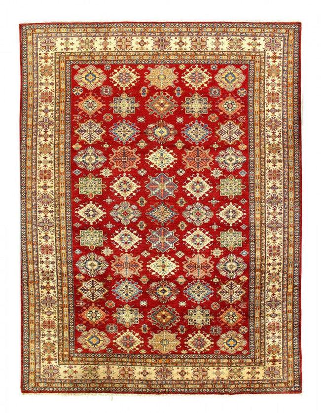 Canvello Fine Hand Knotted Kazak Rug - 9' X 12'1'' - Canvello