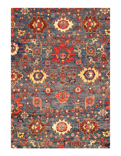 Canvello Fine Hand Knotted Kazak Rug - 9′2″ × 11′10″ - Canvello