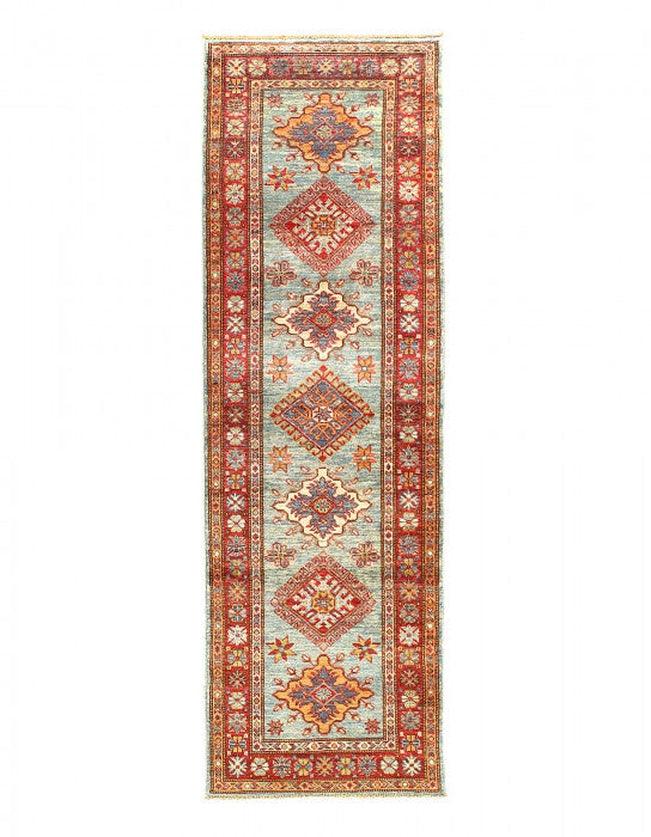 Canvello Fine Hand Knotted kazak Runner - 2' X 6'1'' - Canvello