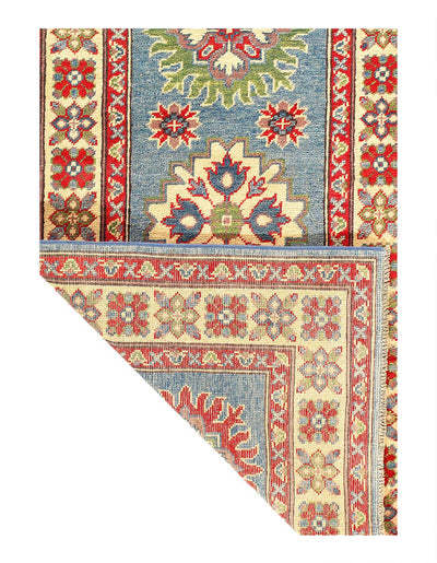 Canvello Fine Hand Knotted Kazak Runner - 2'9'' X 9'7'' - Canvello