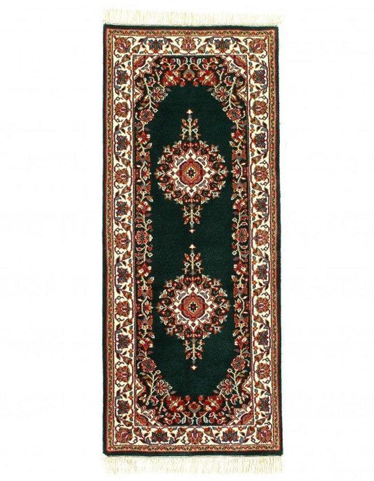 Canvello Fine Hand Knotted Kerman Design runner 2'6'' X 6'