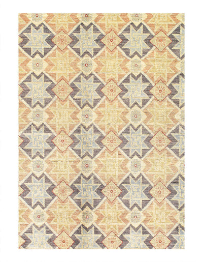 Canvello Fine hand Knotted Khotan Design Rug - 8' X 10' - Canvello