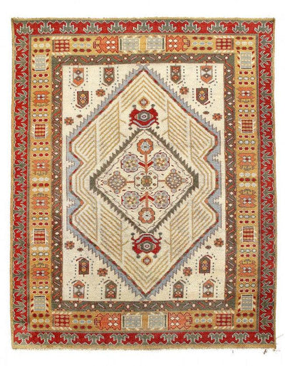 Canvello Fine hand Knotted Malayer Design - 7'11'' X 9'9'' - Canvello