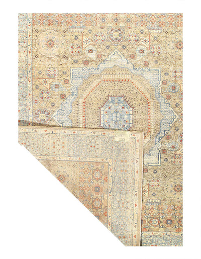 Canvello Fine hand Knotted Mamluk Design - 9' X 12' - Canvello