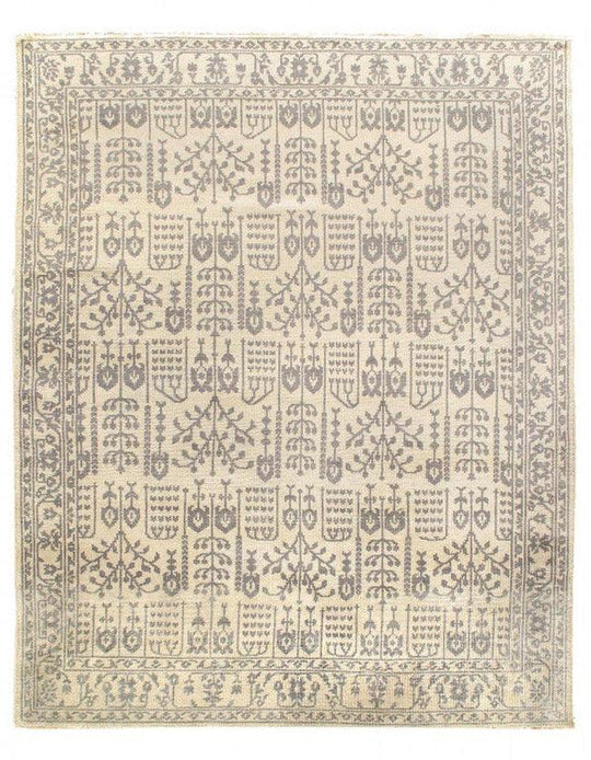 Canvello Fine Hand Knotted Mamluk Rug - 7'11'' X 10'1''