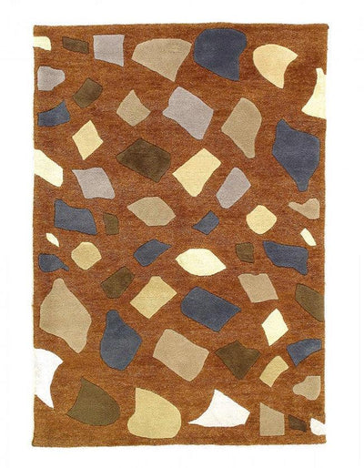 Canvello Fine Hand Knotted Modern Rug - 4' X 5'11''