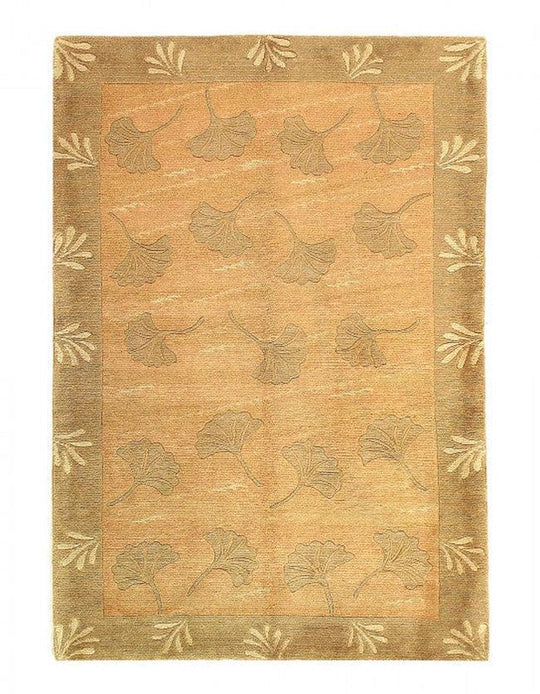 Canvello Fine Hand Knotted Modern Rug - 4' X 6'