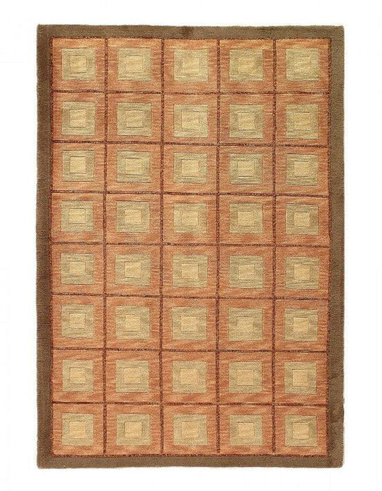 Canvello Fine Hand Knotted Modern rug - 4'1'' x 6'1''