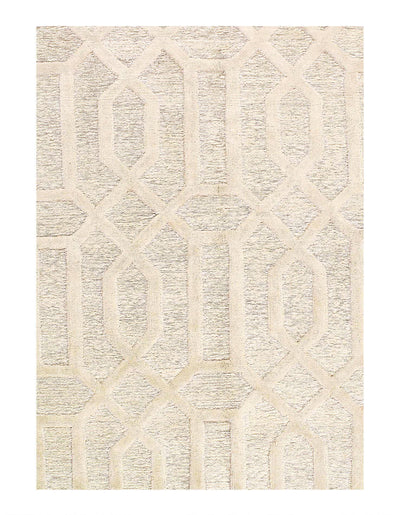 Canvello Fine hand Knotted Modern rug - 6' X 9' - Canvello