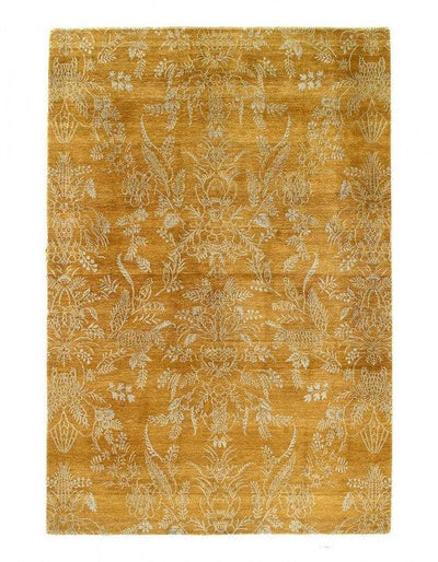 Fine Hand Knotted Modern Rug 6' X 9'