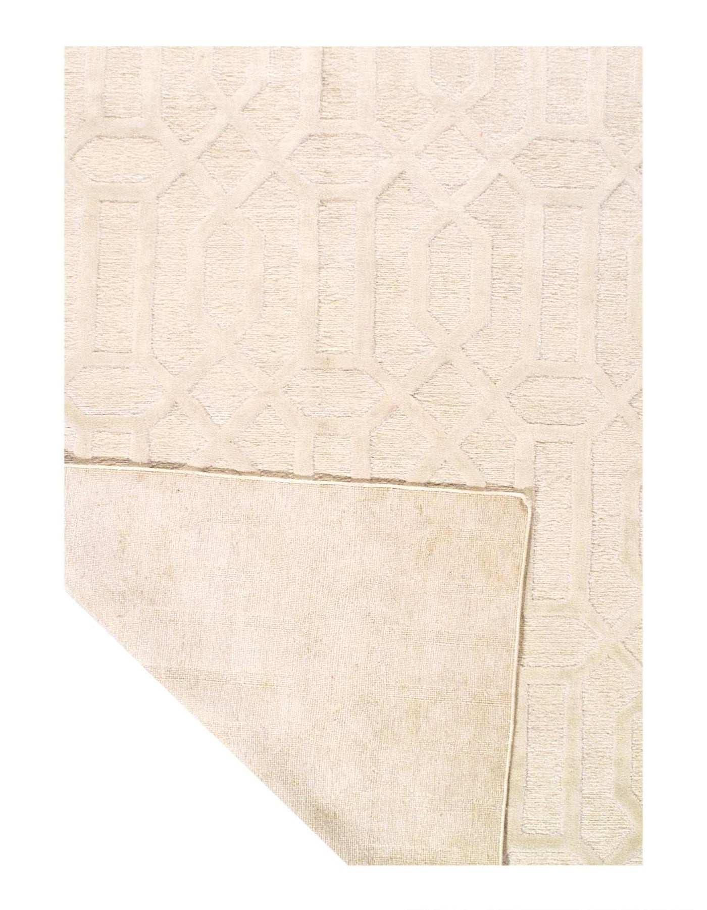 Canvello Fine hand Knotted Modern rug - 6' X 9'