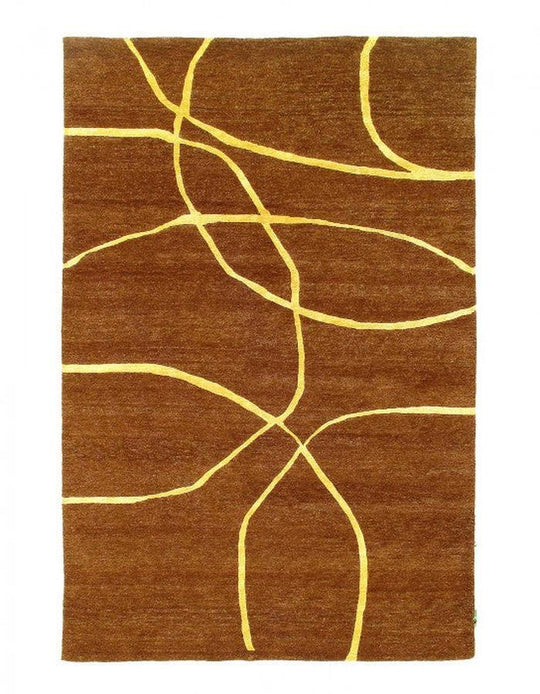 18 世紀古董高加索哈薩克羊毛客廳地毯 - 3'7'' X 7'5''