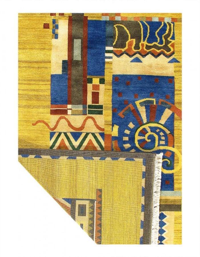 Canvello Fine Hand Knotted Modern Rug 6'1'' X 9' - Canvello