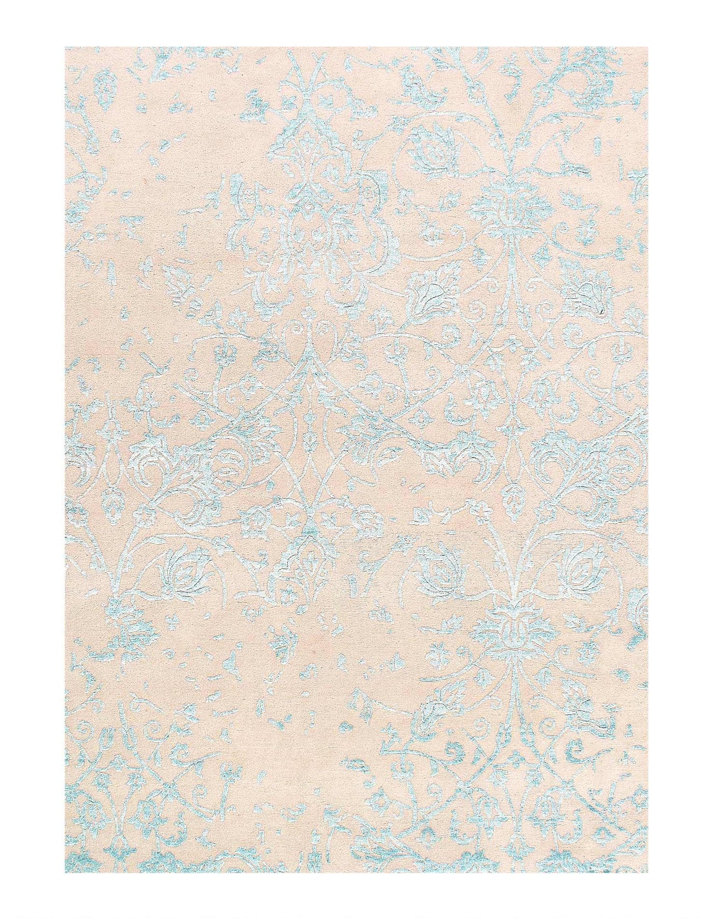 Canvello Fine Hand knotted Modern Rug - 8'11'' X 12'3'' - Canvello