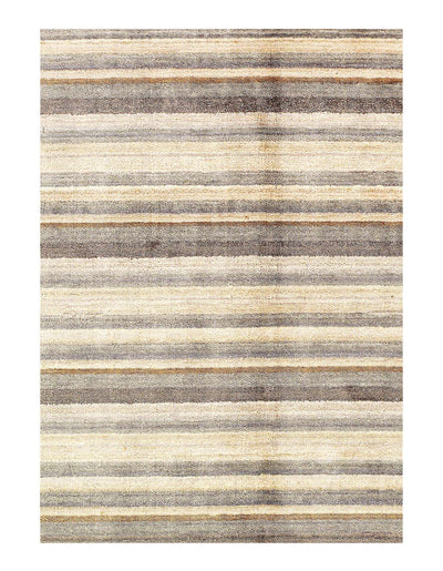 Canvello Fine Hand Knotted Modern Rug - 8'2'' X 9'9'' - Canvello