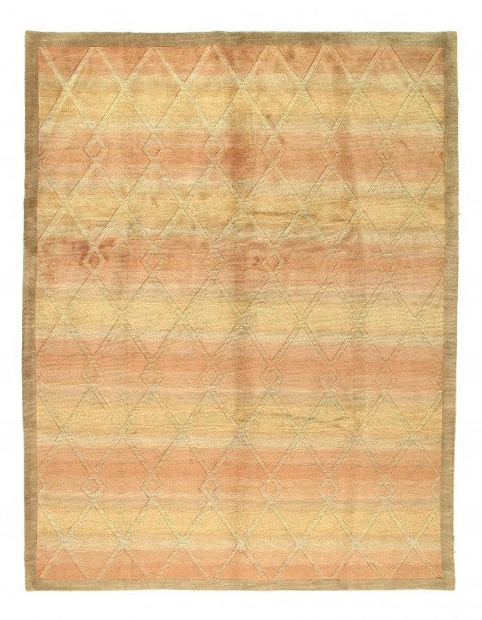 Fine Hand Knotted Modern rug 9'3'' X 12'1''