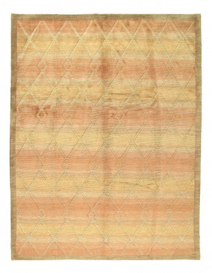 Canvello Fine Hand Knotted Modern rug 9'3'' X 12'1'' - Canvello