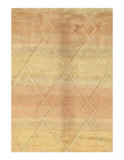 Canvello Fine Hand Knotted Modern rug 9'3'' X 12'1'' - Canvello