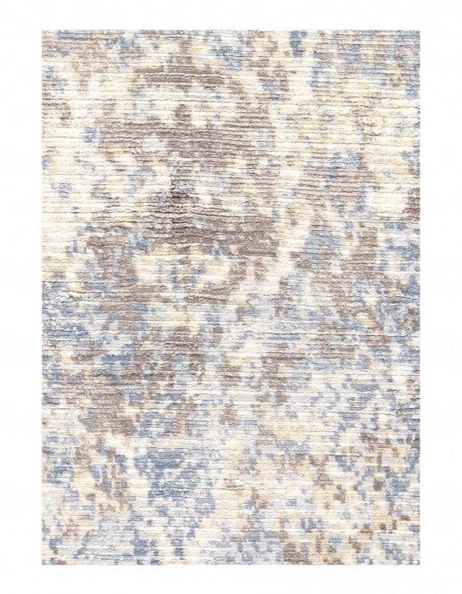 Canvello Fine Hand Knotted Modern V.silk Rug 5' X 8' - Canvello