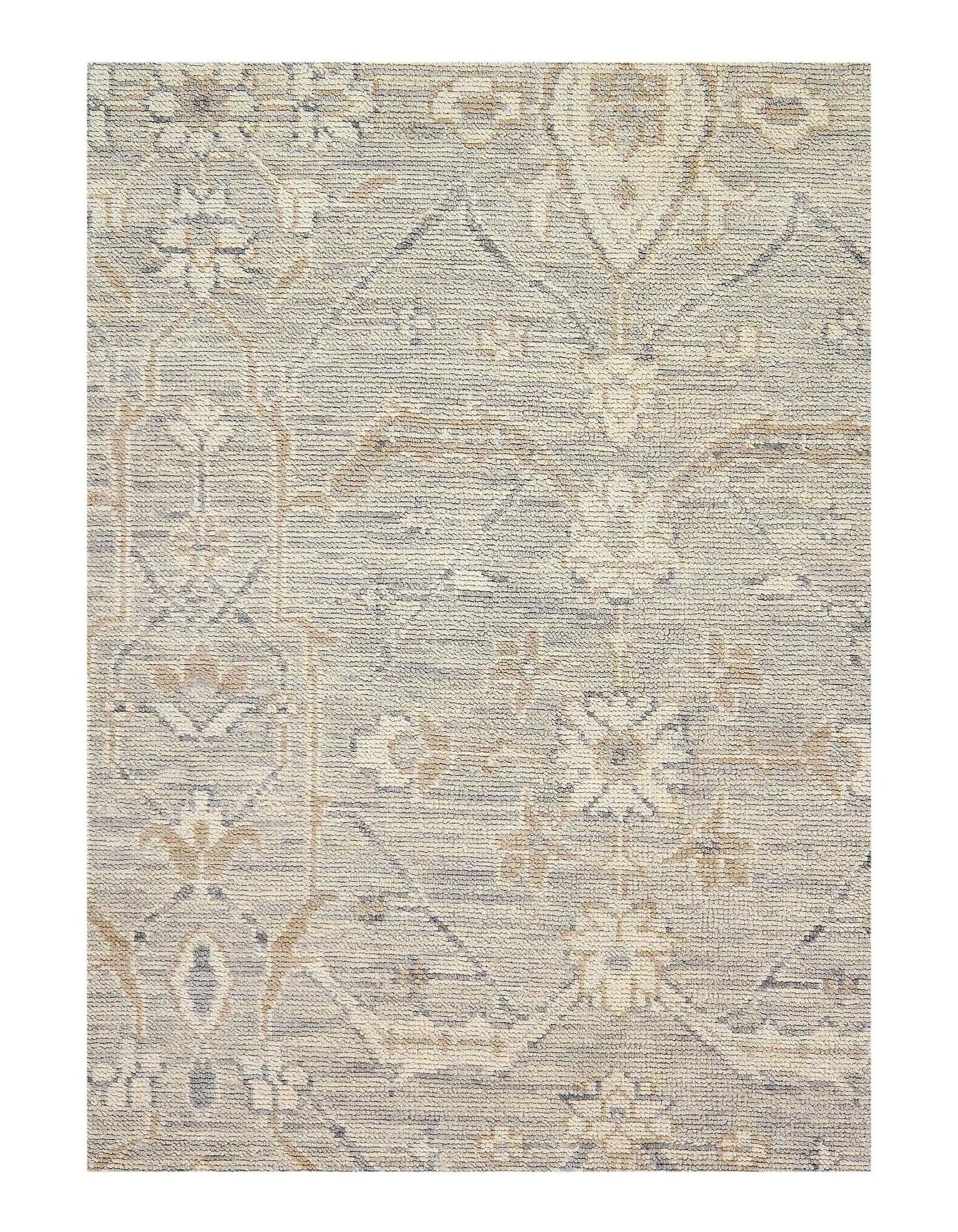 Fine Hand Knotted Oushak design Rug - 10 X 14'