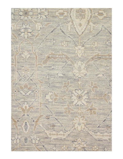 Fine Hand Knotted Oushak design Rug - 10 X 14'