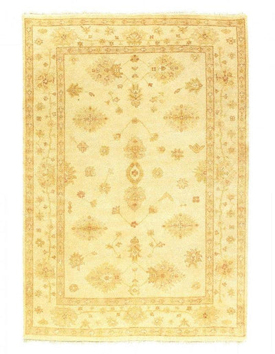 Canvello Fine Hand Knotted Oushak Design Rug - 6'4'' x 9'