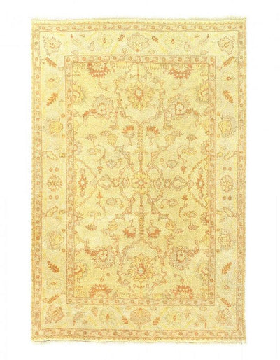 Canvello Fine Hand Knotted Oushak Design Rug - 6' x 9' - Canvello