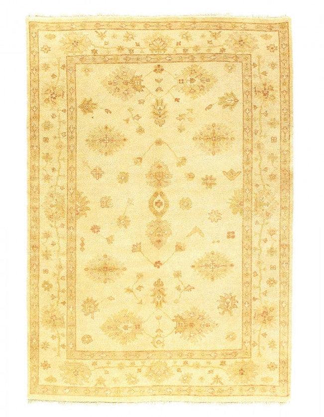 Canvello Fine Hand Knotted Oushak Design Rug - 6'4'' x 9' - Canvello