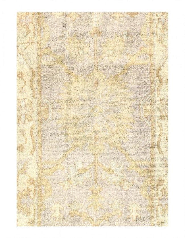 Canvello Fine Hand Knotted Oushak design runner 2'7'' X 9'11'' - Canvello