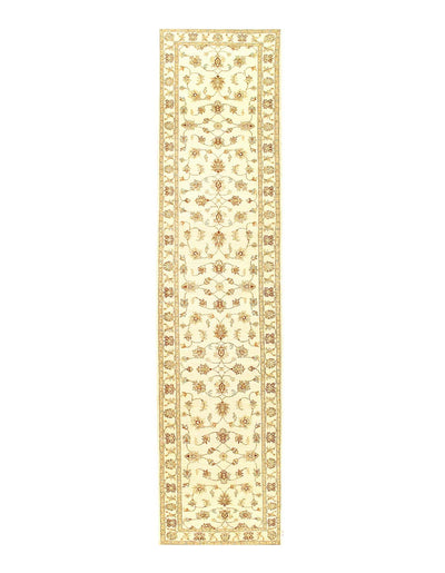 Canvello Fine Hand Knotted Oushak Runner - 2'7'' X 11'9''