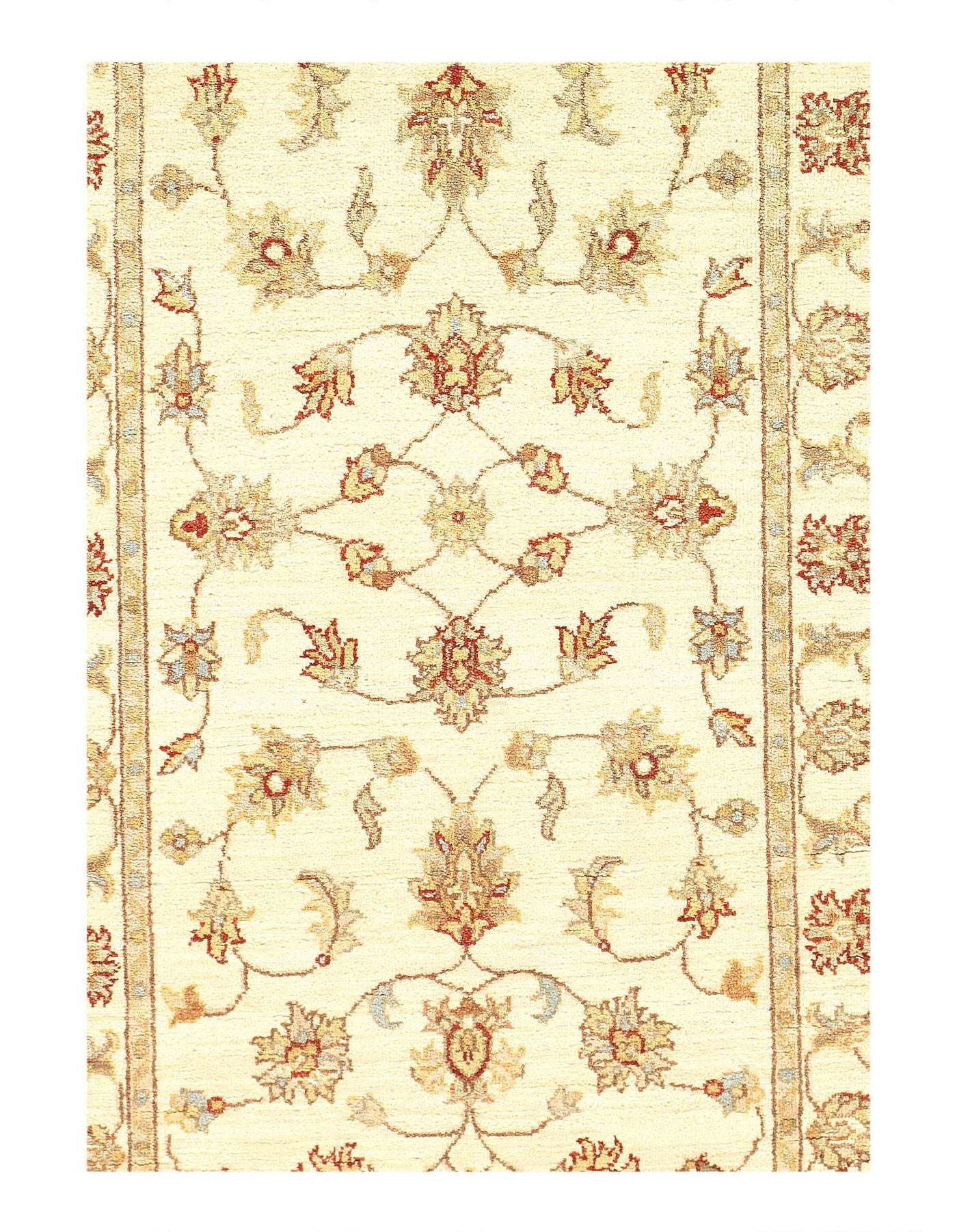 Canvello Fine Hand Knotted Oushak Runner - 2'7'' X 11'9'' - Canvello