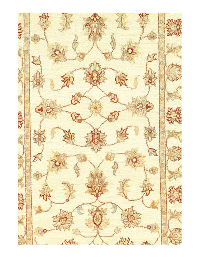 Canvello Fine Hand Knotted Oushak Runner - 2'7'' X 11'9'' - Canvello